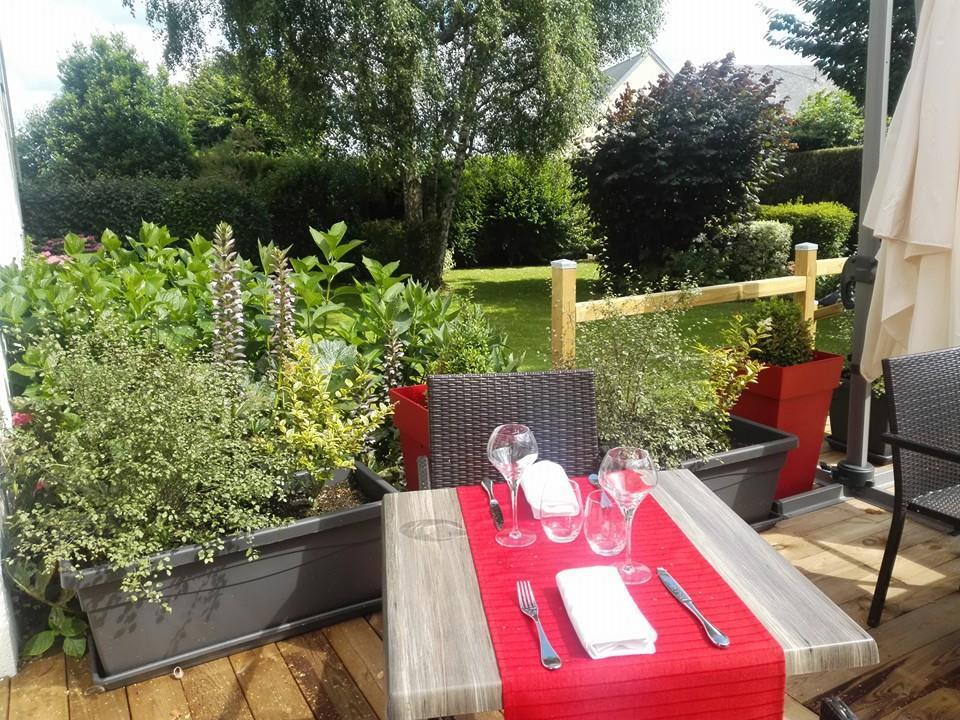 Saint-Quentin-sur-le-Homme Hotel Le Gue Du Holme מראה חיצוני תמונה